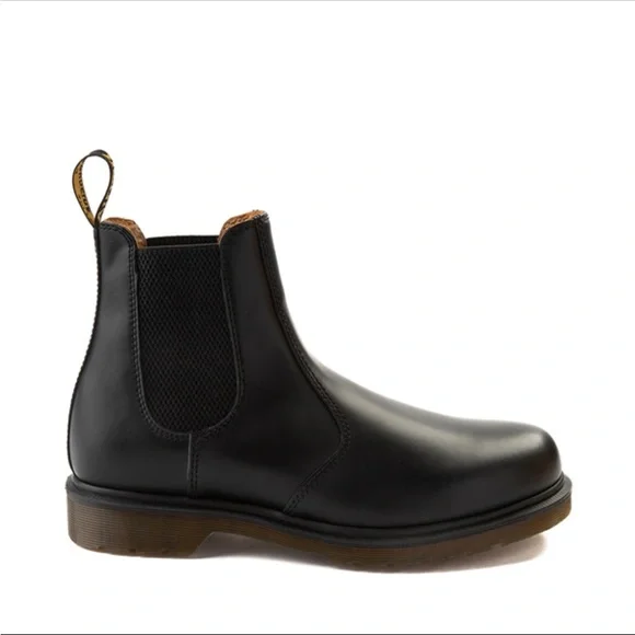 Dr. Martens 2976 Smooth Leather Chelsea Boots - US Women 9 Men 8 Black 11853001 - Picture 2 of 15